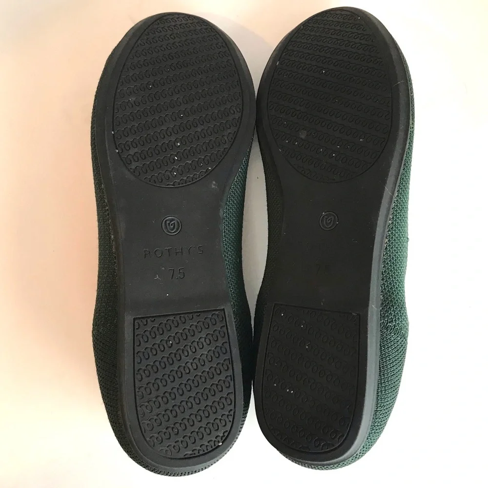 Rothy’s The Flat Green Round Toe (7.5) - Picture 10 of 12